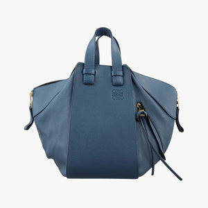Vintage Loewe Hammock Blue leather  handbag | stylenewstar
