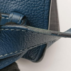 Vintage Loewe Hammock Blue leather  handbag | stylenewstar