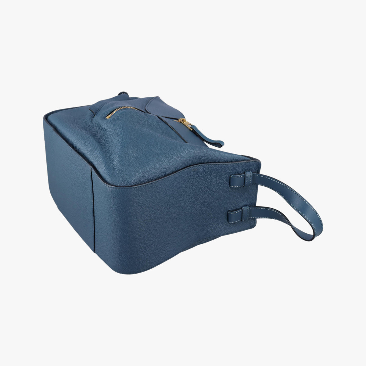 Vintage Loewe Hammock Blue leather  handbag | stylenewstar