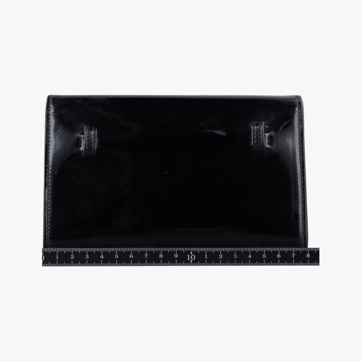 Pre-owned Yves Saint Laurent KATE Black Patent 534395 bum bag/waist bag | stylenewstar