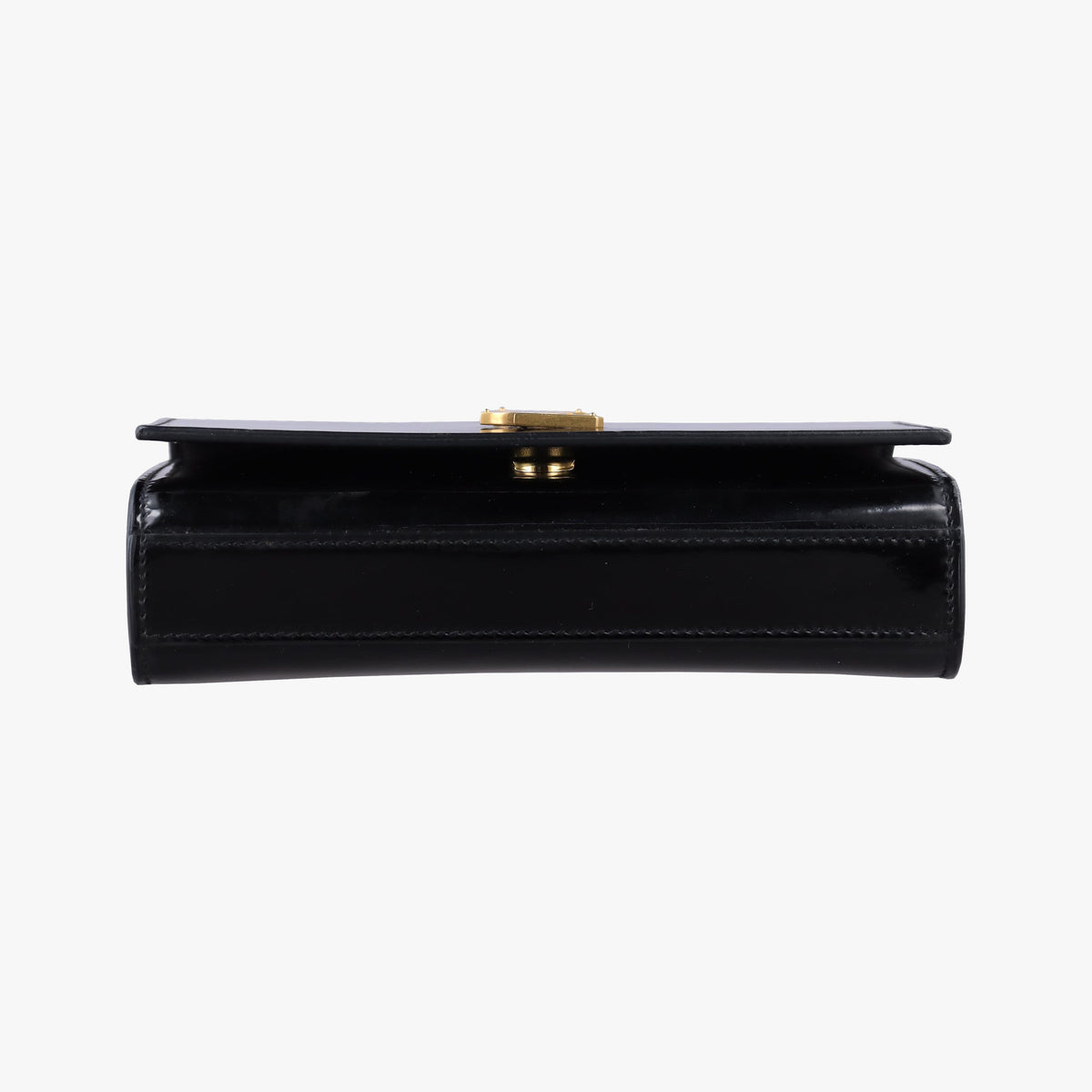 Pre-owned Yves Saint Laurent KATE Black Patent 534395 bum bag/waist bag | stylenewstar