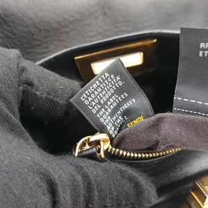 Vintage Fendi PEEKABOO Black Leather 8BN244 shoulderbag | stylenewstar