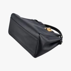 Vintage Fendi PEEKABOO Black Leather 8BN244 shoulderbag | stylenewstar