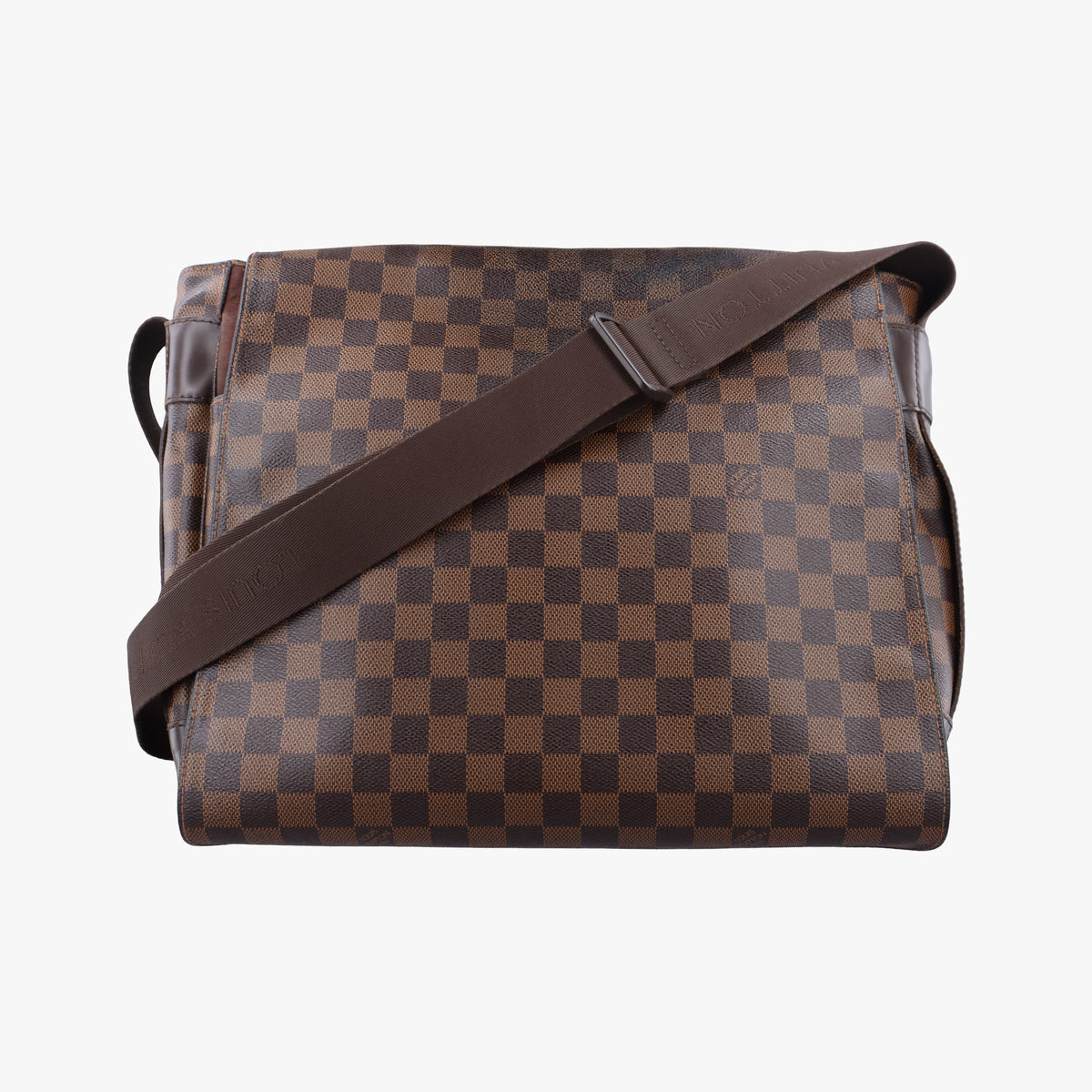 Pre-owned Louis Vuitton Bastille Messenger EBENE Damier Canvas N45258 crossbodybag | stylenewstar