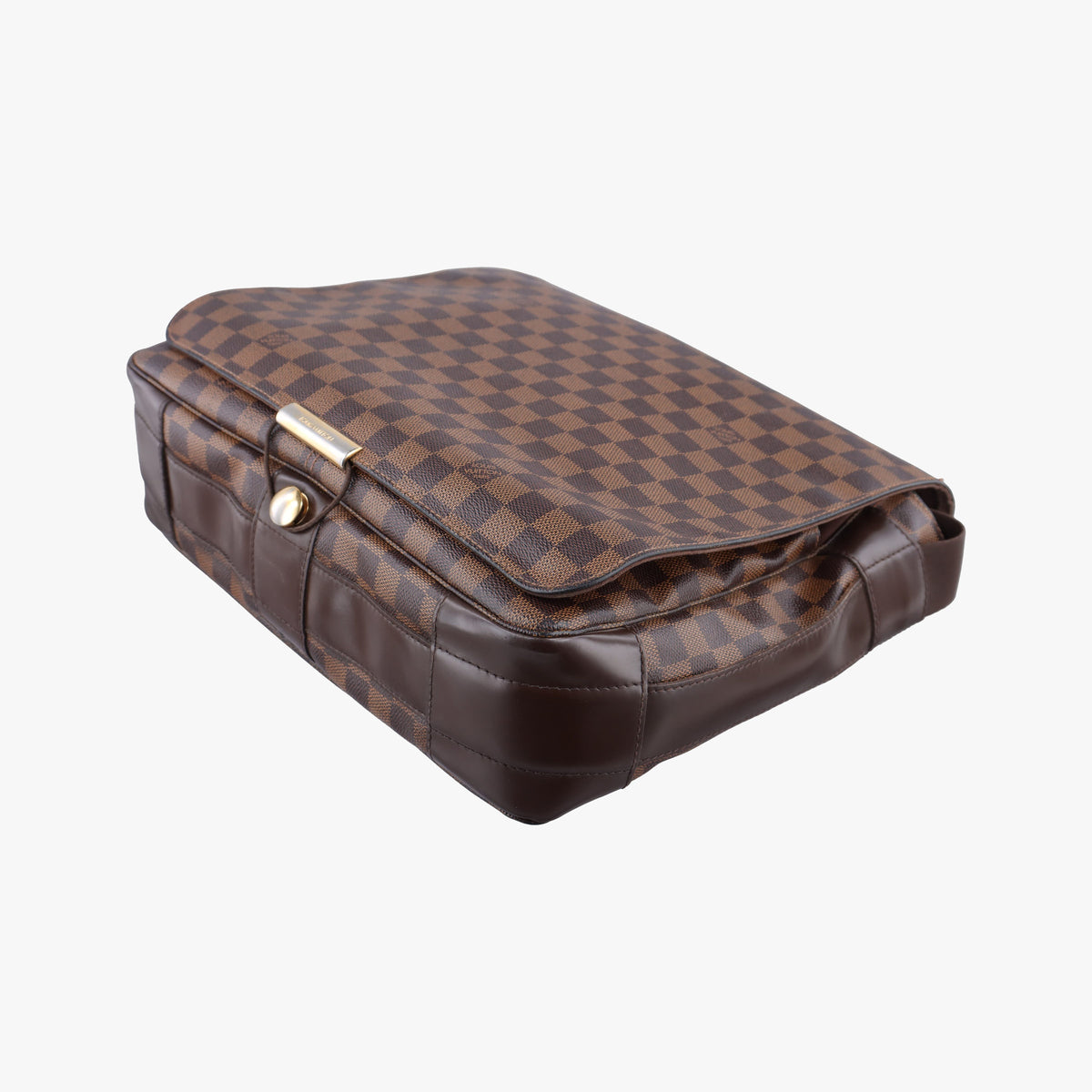Pre-owned Louis Vuitton Bastille Messenger EBENE Damier Canvas N45258 crossbodybag | stylenewstar