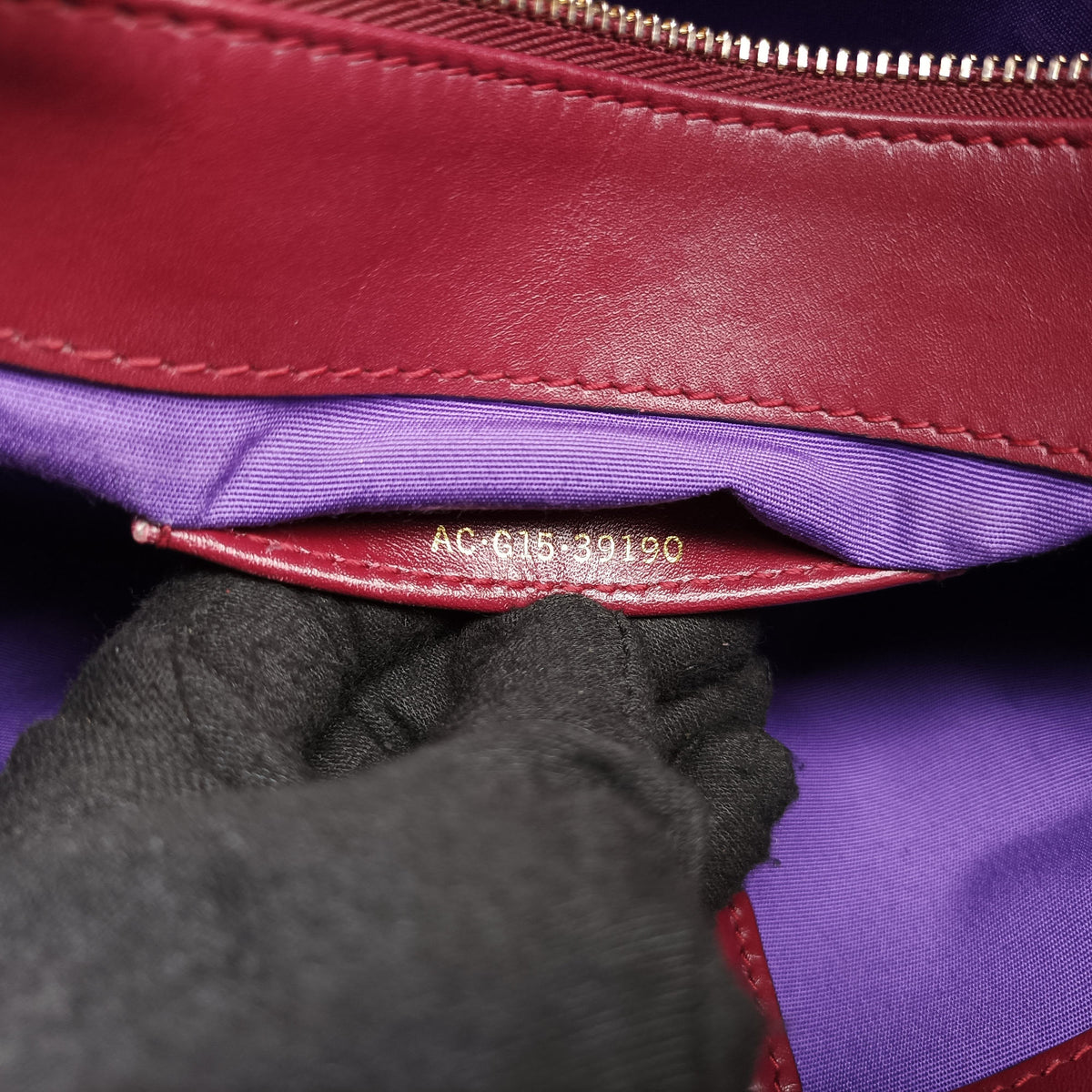 Secondhand Bvlgari Serpenti Forever Burgundy leather  shoulderbag | stylenewstar