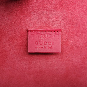 Secondhand Gucci Dionysus beige×red PVC coated canvas × suede 400249 shoulderbag | stylenewstar