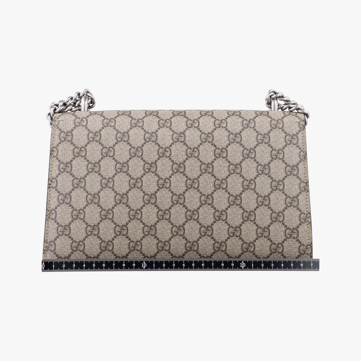 Secondhand Gucci Dionysus beige×red PVC coated canvas × suede 400249 shoulderbag | stylenewstar