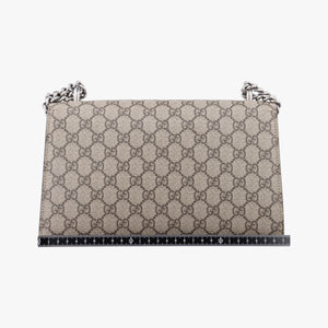 Secondhand Gucci Dionysus beige×red PVC coated canvas × suede 400249 shoulderbag | stylenewstar
