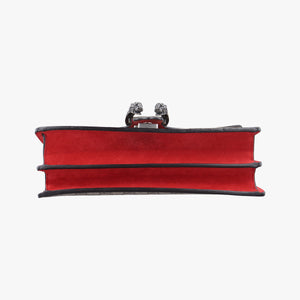 Secondhand Gucci Dionysus beige×red PVC coated canvas × suede 400249 shoulderbag | stylenewstar