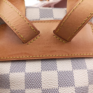 Pre-owned Louis Vuitton SPERONE　 Azur Damier Canvas N41578 backpack/rucksack | stylenewstar