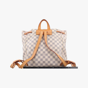 Pre-owned Louis Vuitton SPERONE　 Azur Damier Canvas N41578 backpack/rucksack | stylenewstar