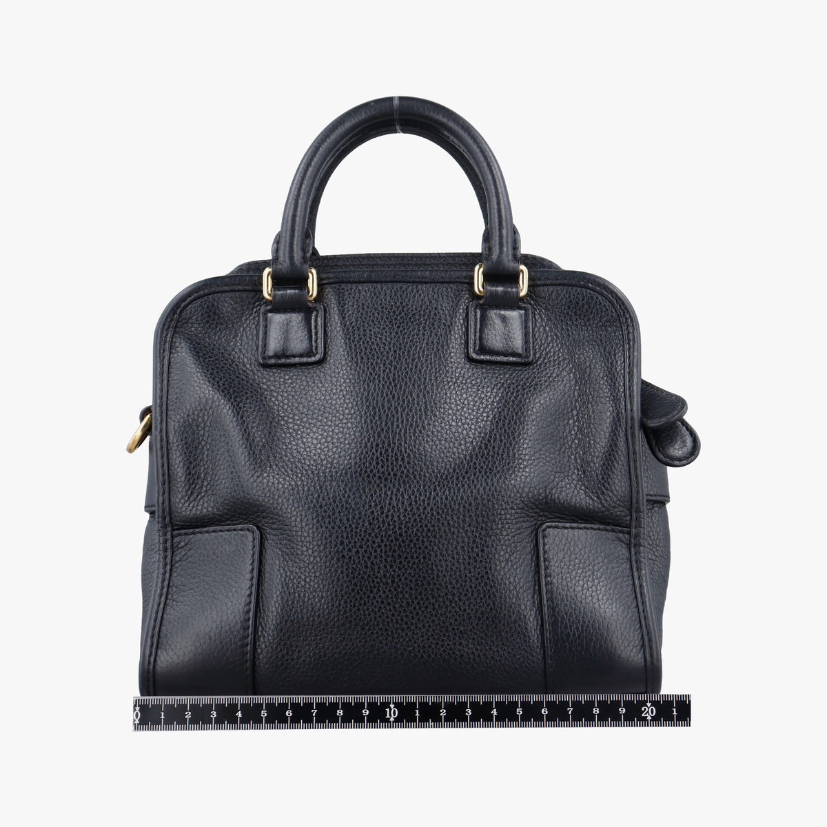 Pre-owned Loewe CRUZ Black Leather  shoulderbag | stylenewstar
