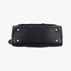 Pre-owned Loewe CRUZ Black Leather  shoulderbag | stylenewstar