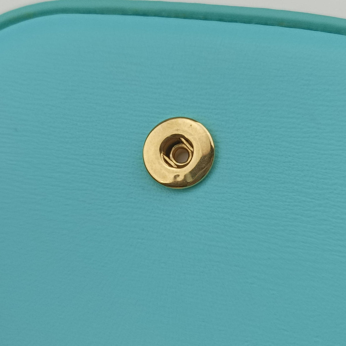 Pre-owned Celine Triomphe Blue Leather  shoulderbag | stylenewstar