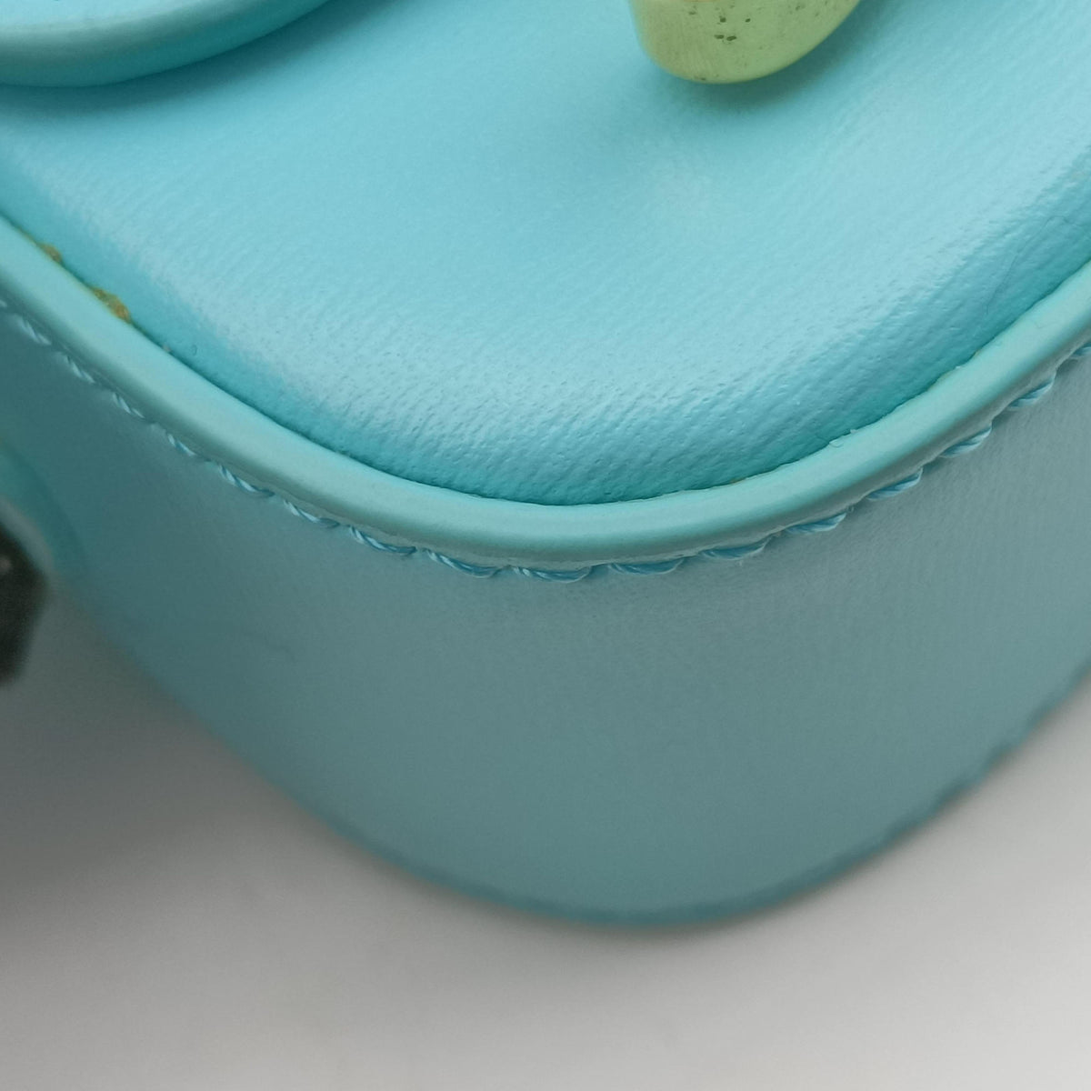 Pre-owned Celine Triomphe Blue Leather  shoulderbag | stylenewstar