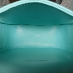 Pre-owned Celine Triomphe Blue Leather  shoulderbag | stylenewstar