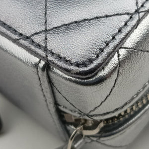 Vintage Chanel Coco Punk Cube Silver lambskin AP2529 crossbodybag | stylenewstar