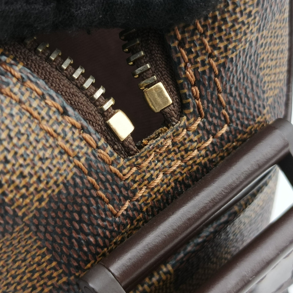 Pre-owned Louis Vuitton Olav PM EBENE Damier Canvas N41442 shoulderbag | stylenewstar
