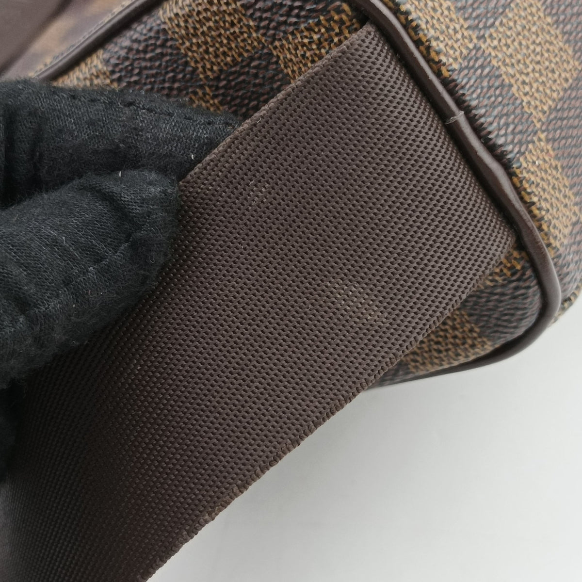 Pre-owned Louis Vuitton Olav PM EBENE Damier Canvas N41442 shoulderbag | stylenewstar