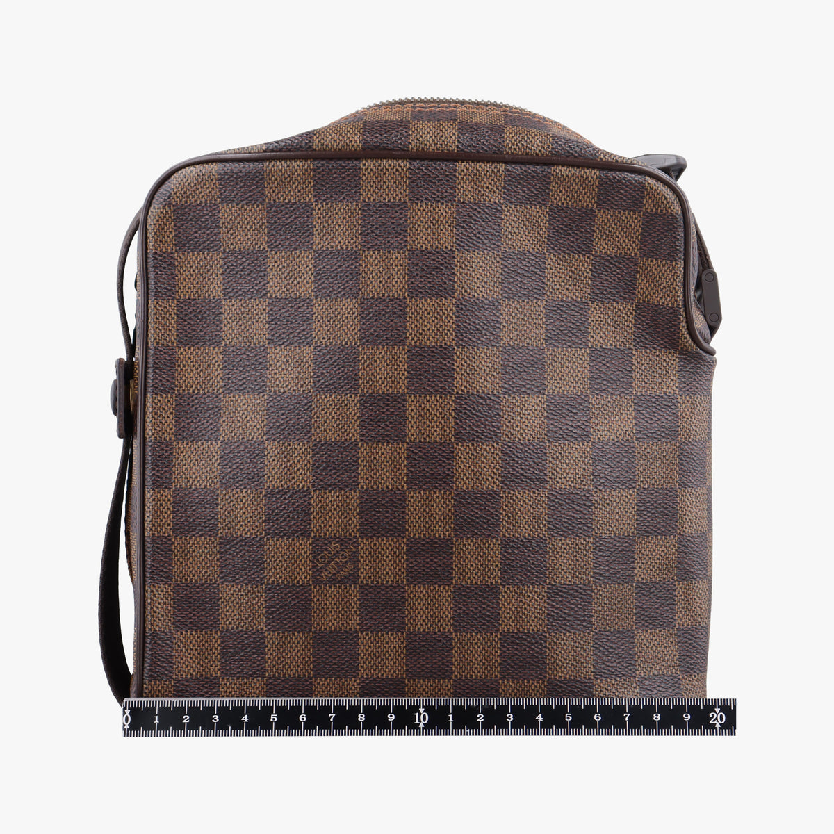 Pre-owned Louis Vuitton Olav PM EBENE Damier Canvas N41442 shoulderbag | stylenewstar