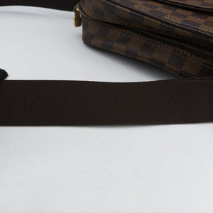 Pre-owned Louis Vuitton Olav PM EBENE Damier Canvas N41442 shoulderbag | stylenewstar
