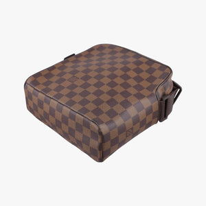 Pre-owned Louis Vuitton Olav PM EBENE Damier Canvas N41442 shoulderbag | stylenewstar