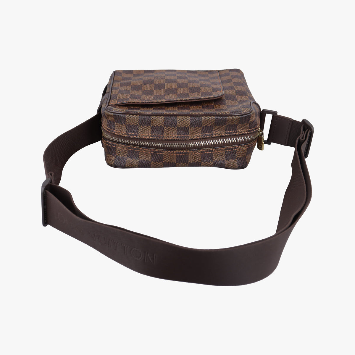 Pre-owned Louis Vuitton Olav PM EBENE Damier Canvas N41442 shoulderbag | stylenewstar