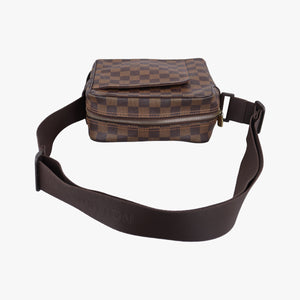 Pre-owned Louis Vuitton Olav PM EBENE Damier Canvas N41442 shoulderbag | stylenewstar