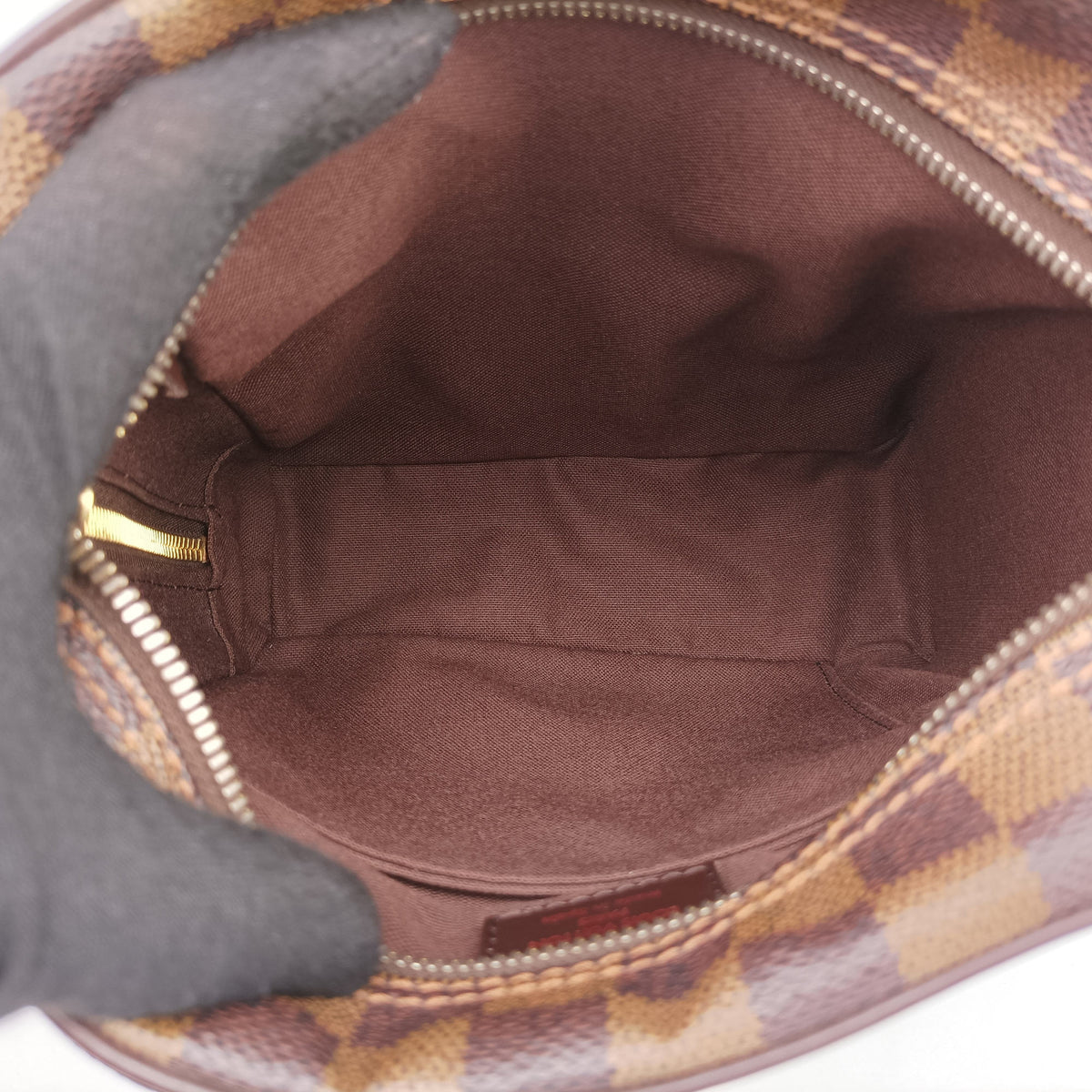 Pre-owned Louis Vuitton Olav PM EBENE Damier Canvas N41442 shoulderbag | stylenewstar