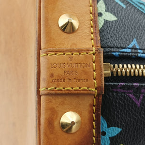 Pre-owned Louis Vuitton Alma PM Noir Monogram Multicolore M92646 handbag | stylenewstar