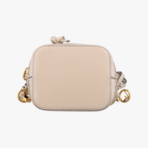 Vintage Fendi Mon Tresor Mini Bucket Beige Leather × Suede 8BS010 shoulderbag | stylenewstar