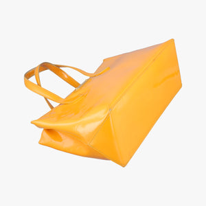 Pre-owned Louis Vuitton Wilshire PM Jaune Passion Vernis M91725 handbag | stylenewstar