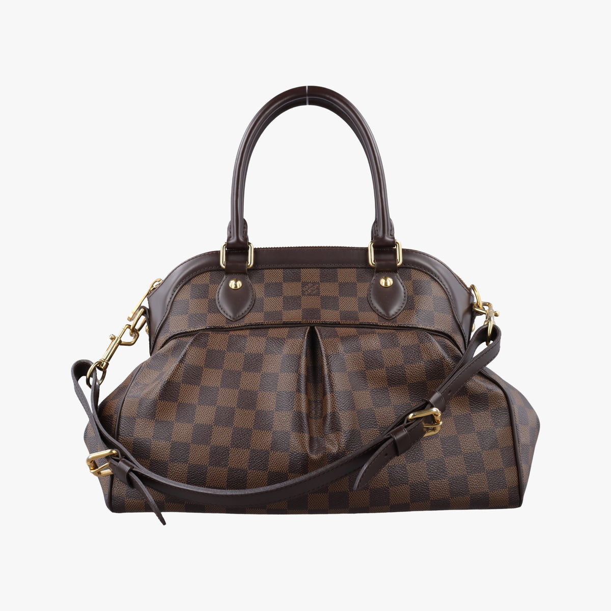 Pre-owned Louis Vuitton TREVI PM EBENE Damier Canvas N51997 shoulderbag | stylenewstar