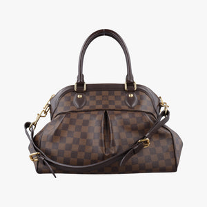 Pre-owned Louis Vuitton TREVI PM EBENE Damier Canvas N51997 shoulderbag | stylenewstar