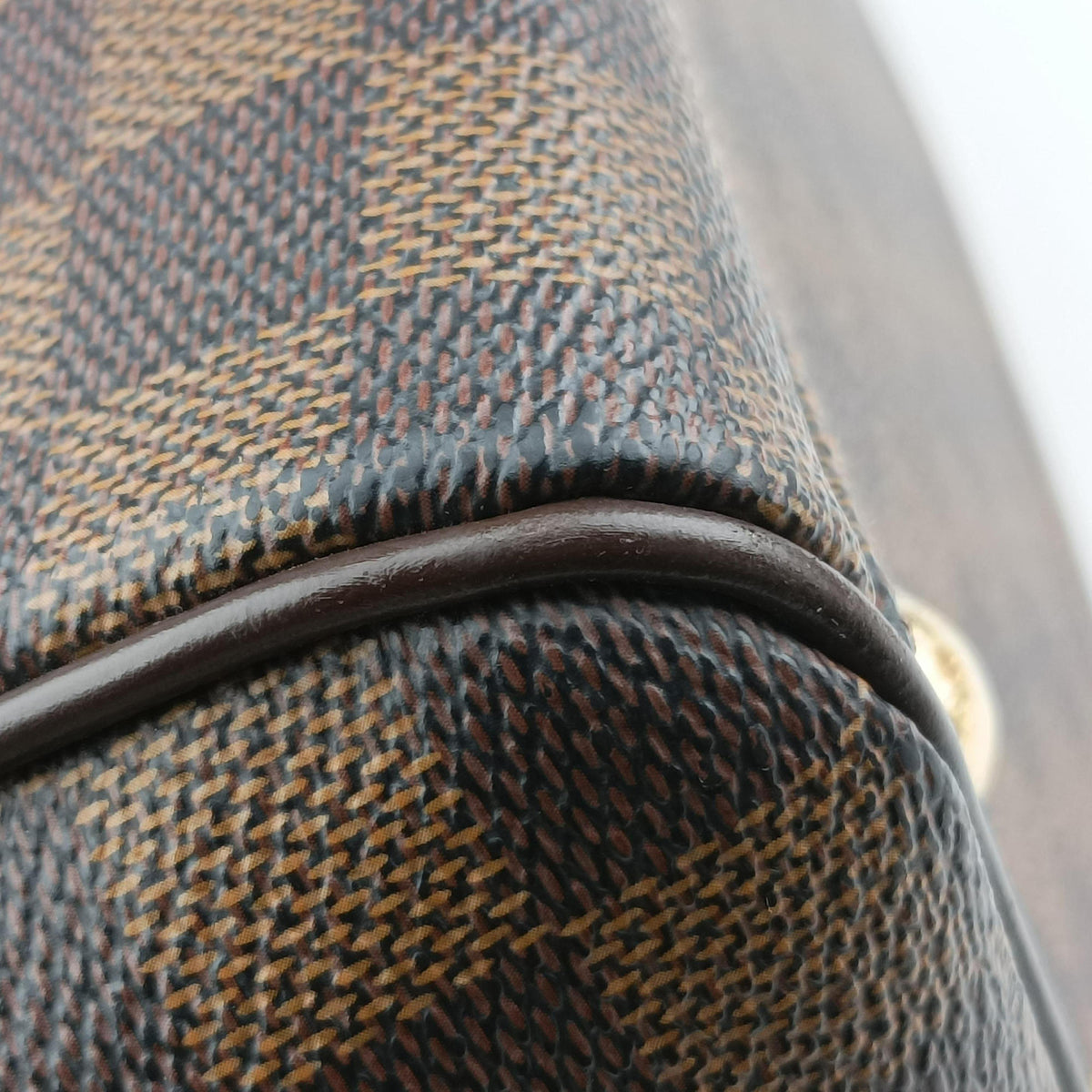 Pre-owned Louis Vuitton TREVI PM EBENE Damier Canvas N51997 shoulderbag | stylenewstar