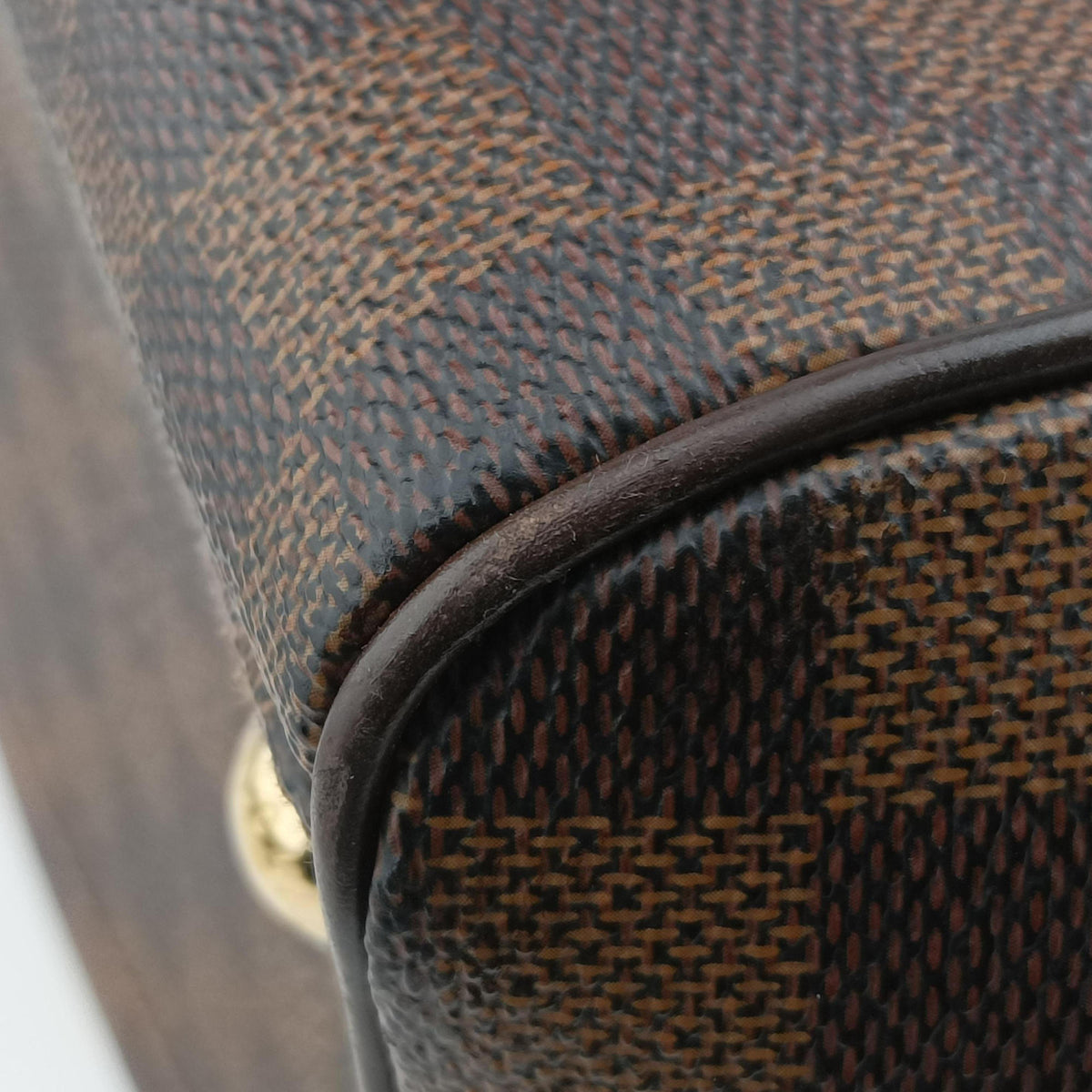 Pre-owned Louis Vuitton TREVI PM EBENE Damier Canvas N51997 shoulderbag | stylenewstar