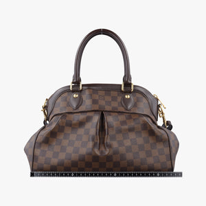 Pre-owned Louis Vuitton TREVI PM EBENE Damier Canvas N51997 shoulderbag | stylenewstar