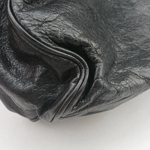 Pre-owned Balenciaga The Velo Black lambskin  handbag | stylenewstar