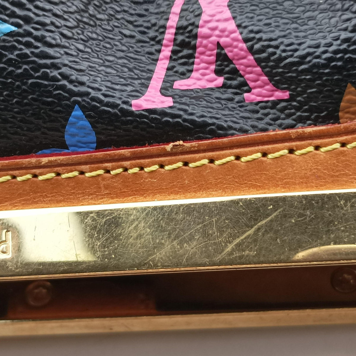 Pre-owned Louis Vuitton JUDY PM Noir Monogram Multicolor M40258 shoulderbag | stylenewstar