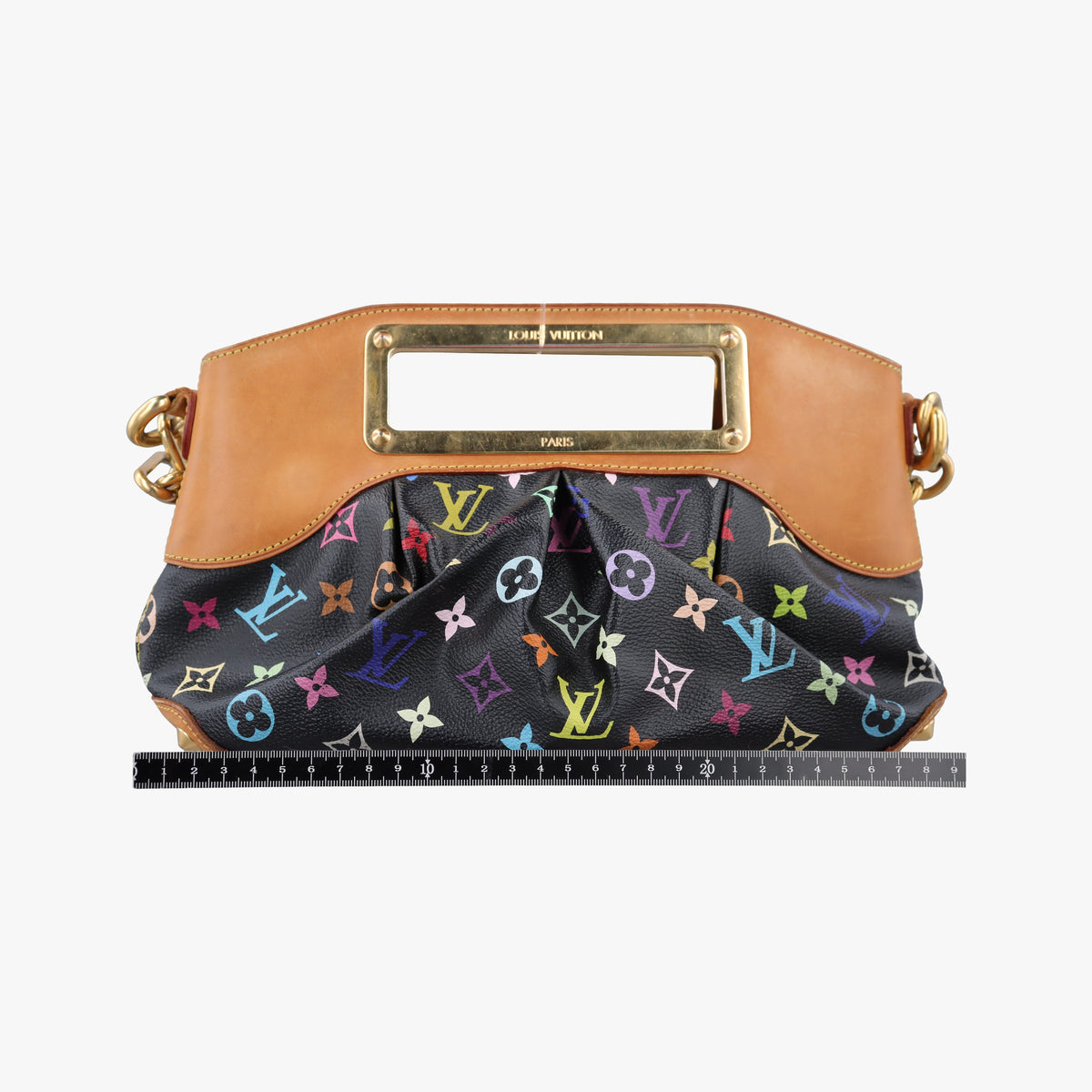 Pre-owned Louis Vuitton JUDY PM Noir Monogram Multicolor M40258 shoulderbag | stylenewstar