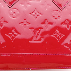 Pre-owned Louis Vuitton Alma BB pomme d'amour Vernis M90174 shoulderbag | stylenewstar