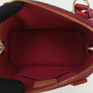 Pre-owned Louis Vuitton Alma BB pomme d'amour Vernis M90174 shoulderbag | stylenewstar