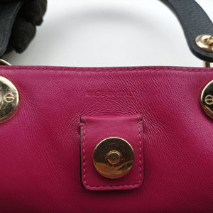 Pre-owned Christian Dior Diorissimo Black Leather  shoulderbag | stylenewstar