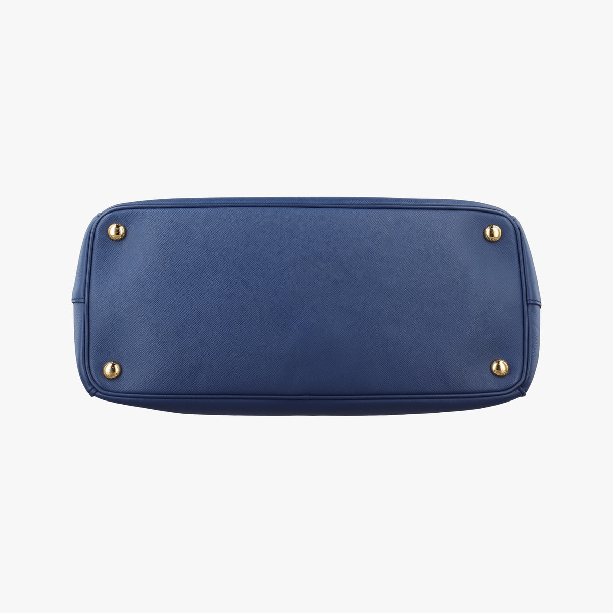 Pre-owned Prada Galleria Blue SAFFIANO Leather BN2274 shoulderbag | stylenewstar