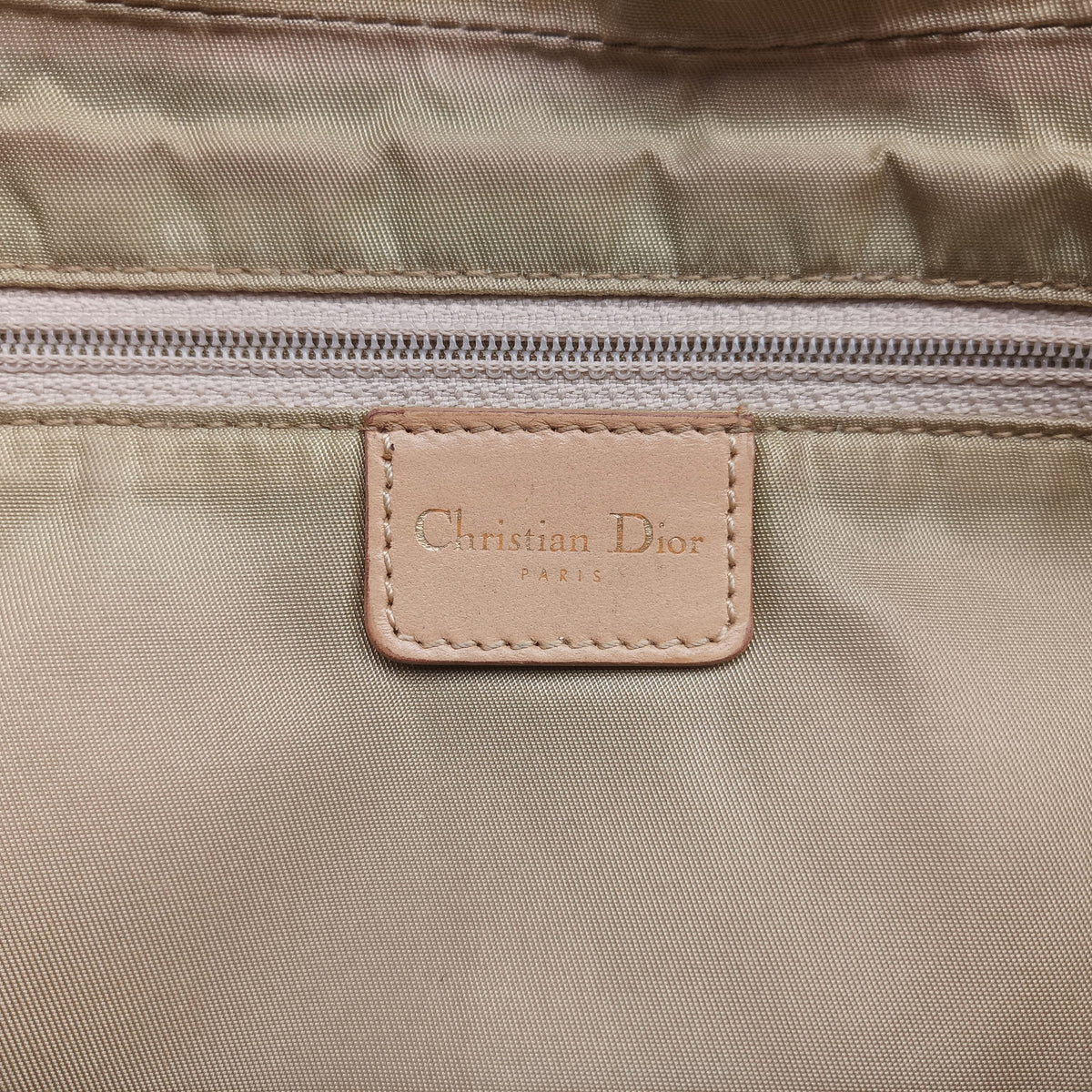 Pre-owned Christian Dior Marispearl Blue denim  shoulderbag | stylenewstar