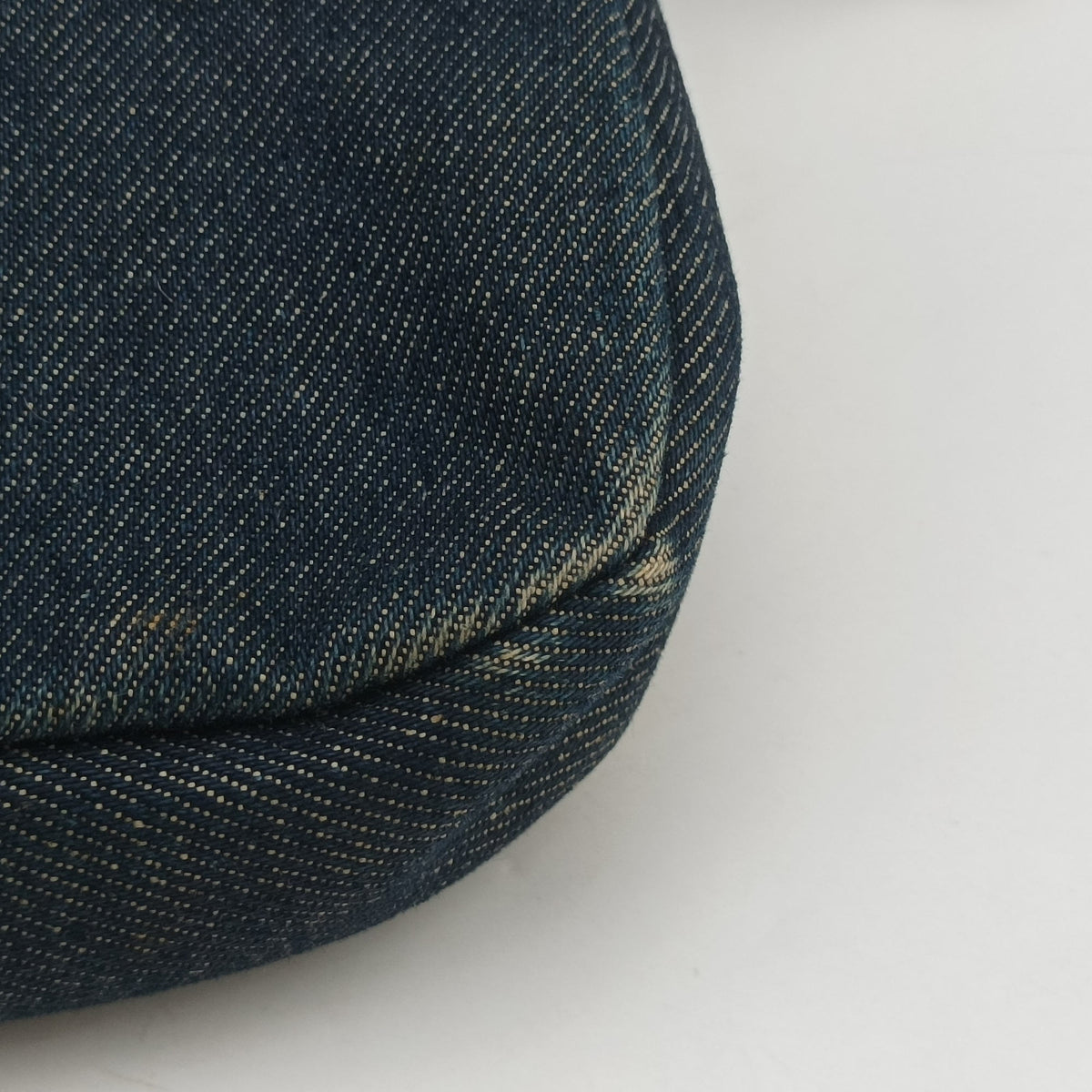 Pre-owned Christian Dior Marispearl Blue denim  shoulderbag | stylenewstar