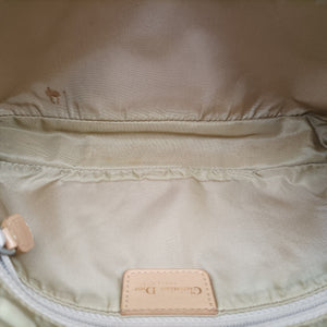 Pre-owned Christian Dior Marispearl Blue denim  shoulderbag | stylenewstar