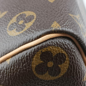 Pre-owned Louis Vuitton Speedy 35 Monogram/Brown Monogram canvas M41524 handbag | stylenewstar