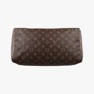 Pre-owned Louis Vuitton Speedy 35 Monogram/Brown Monogram canvas M41524 handbag | stylenewstar